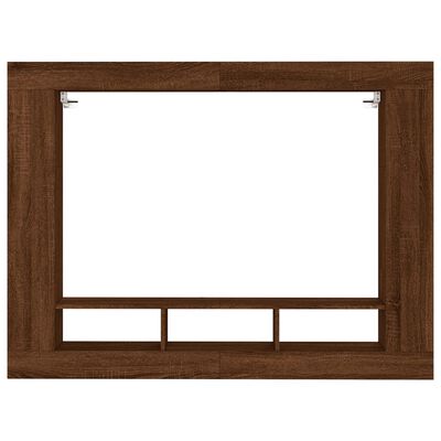 vidaXL Mobile Porta TV Rovere Marrone 152x22x113 cm Legno Multistrato