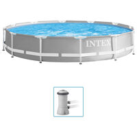 Intex Set Piscina Prism Frame Premium 366x76 cm