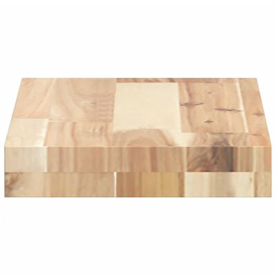 vidaXL Mensole da Parete 4 pz 40x20x4 cm Legno Acacia Non Trattato