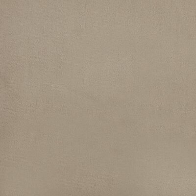 vidaXL Sgabello Grigio Chiaro 60x60x35 cm in Microfibra