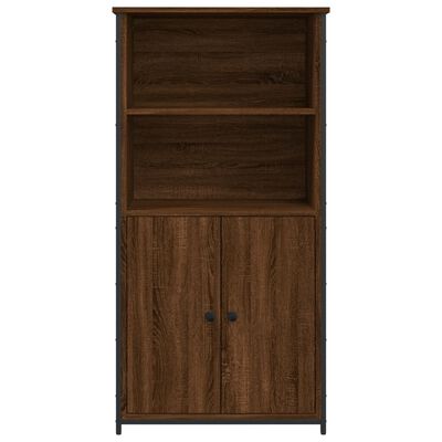 vidaXL Credenza Rovere Marrone 62x36x121,5 cm in Legno Multistrato