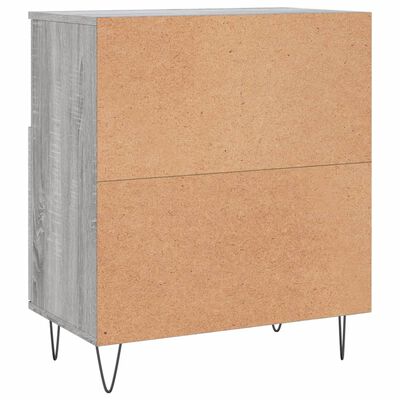 vidaXL Credenza Grigio Sonoma 60x35x70 cm in Legno Multistrato