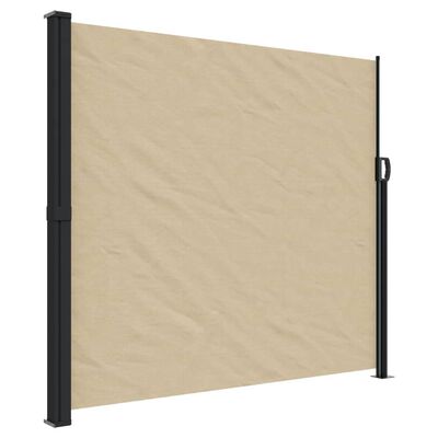 vidaXL Tenda da Sole Laterale Retrattile Beige 180x300 cm