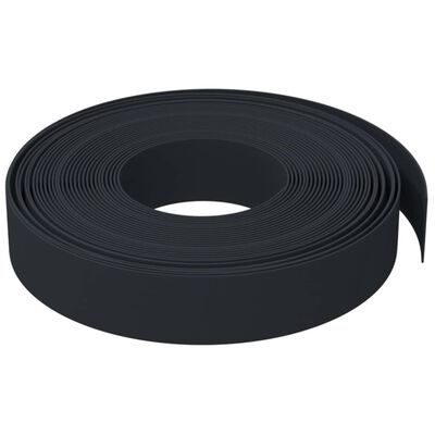 vidaXL Bordature da Giardino 5 pz Nere 10 m 10 cm in Polietilene