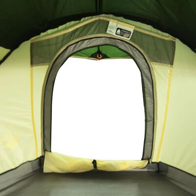 vidaXL Tenda da Campeggio a Cupola per 1 Persona Verde Impermeabile