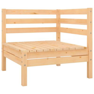 vidaXL Set Salotto da Giardino 7 pz in Legno Massello di Pino