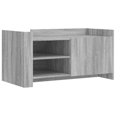 vidaXL Tavolino Salotto Grigio Sonoma 100x50x50 cm Legno Multistrato