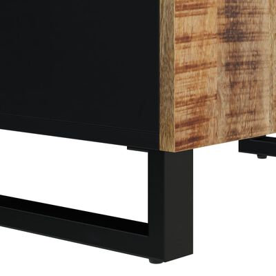 vidaXL Credenza con 2 Ante 60x33x75 cm in Legno Massello di Mango