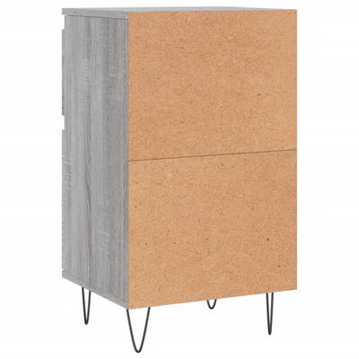 vidaXL Credenza Grigio Sonoma 40x35x70 cm in Legno Multistrato