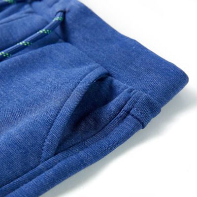 Pantaloncini per Bambini con Coulisse Blu Mélange 116