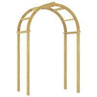 vidaXL Arco da Giardino 141x97x243 cm in Legno di Pino Impregnato