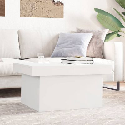 vidaXL Tavolino da Salotto Bianco 100x55x40 cm in Legno Multistrato