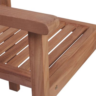 vidaXL Sedie da Giardino Impilabili 8 pz con Cuscini Massello di Teak