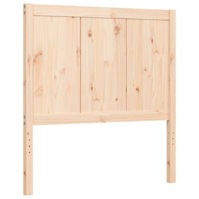 vidaXL Giroletto senza Materasso 90x200 cm in Legno Massello di Pino