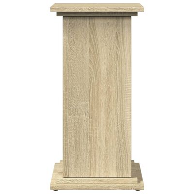 vidaXL Espositore con Portaoggetti Rovere Sonoma 31x30x60cm Truciolato