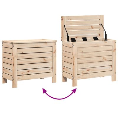 vidaXL Set Divani da Giardino 7 pz in Legno Massello di Pino