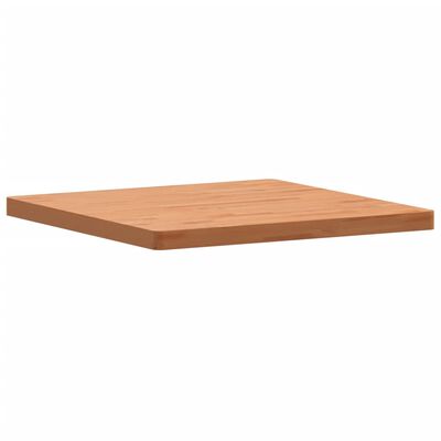 vidaXL Piano per Tavolo 70x70x4 cm Quadrato Legno Massello di Faggio