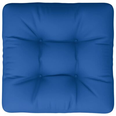 vidaXL Cuscino per Pallet Blu Reale 60x60x12 cm in Tessuto