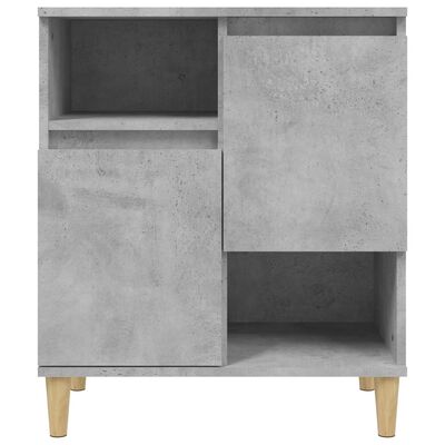 vidaXL Credenza Grigio Cemento 60x35x70 cm in Legno Multistrato