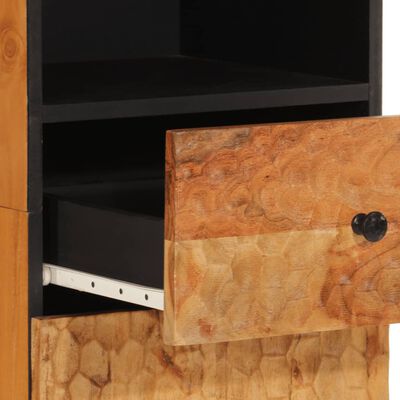 vidaXL Set Mobili da Bagno 3pz in Legno Massello di Acacia