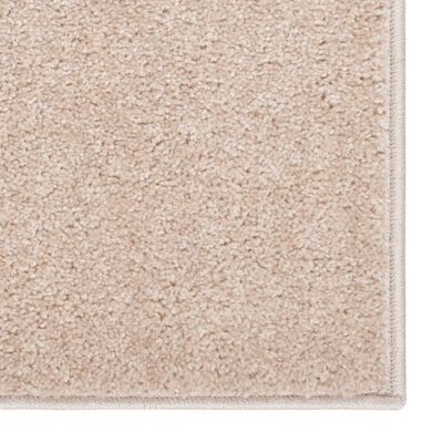 vidaXL Tappeto a Pelo Corto 240x340 cm Beige Scuro