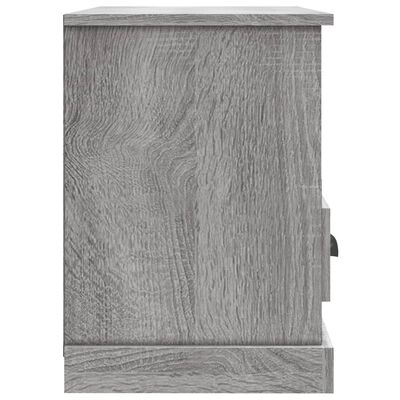 vidaXL Mobile Porta TV Grigio Sonoma 80x35x50 cm in Legno Multistrato