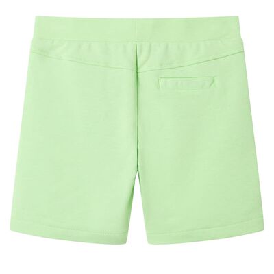 Pantaloncini da Bambino Verde Fluo 140