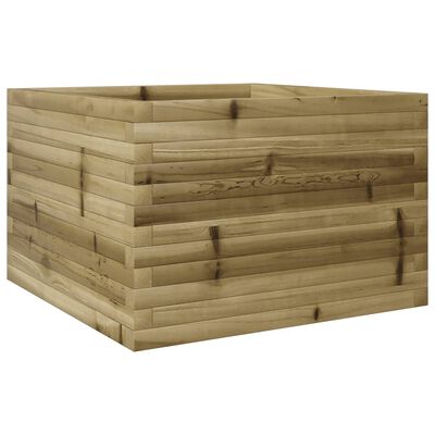 vidaXL Fioriera da Giardino 70x70x45,5 cm in Legno di Pino Impregnato