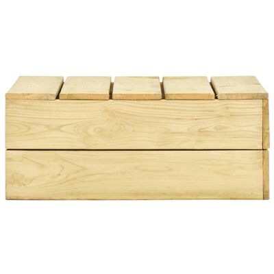 vidaXL Set Divani da Giardino 3 pz in Legno di Pino Impregnato