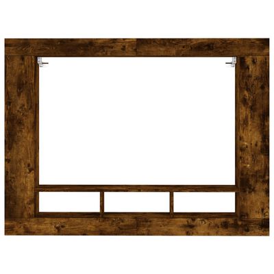 vidaXL Mobile Porta TV Rovere Fumo 152x22x113 cm in Legno Multistrato