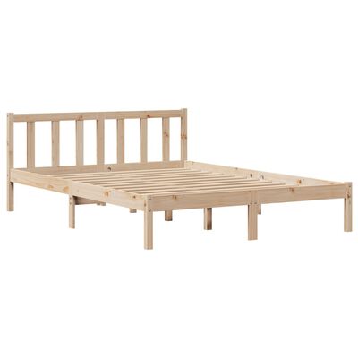 vidaXL Letto senza Materasso 160x200 cm in Legno Massello di Pino