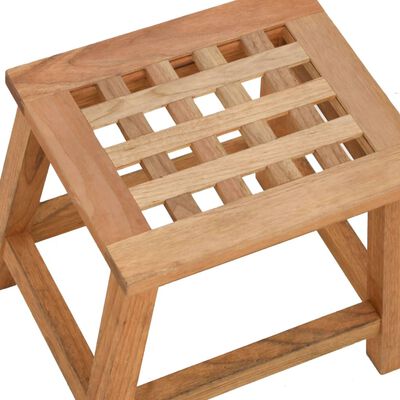 vidaXL Sgabello 29x22,5x22,5 cm in Legno Massello di Noce