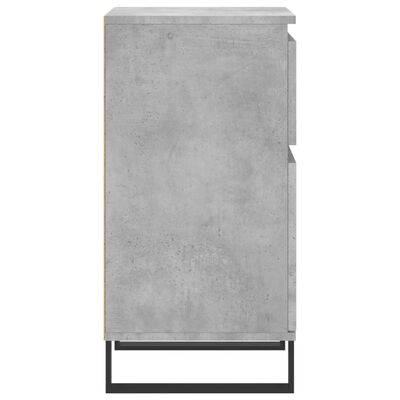 vidaXL Credenza Grigio Cemento 40x35x70 cm in Legno Multistrato