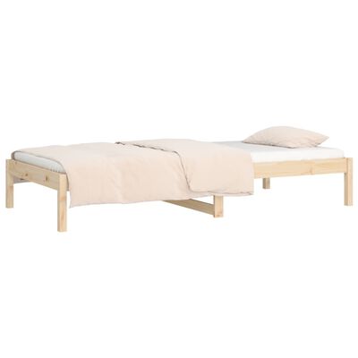 vidaXL Dormeuse 90x190 cm Single in Legno Massello di Pino