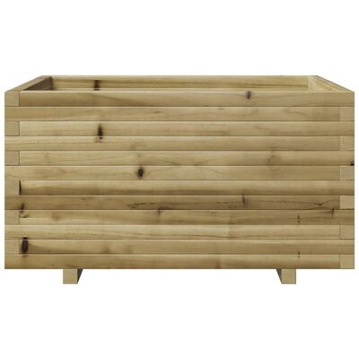 vidaXL Fioriera da Giardino 90x60x49,5 cm in Legno di Pino Impregnato