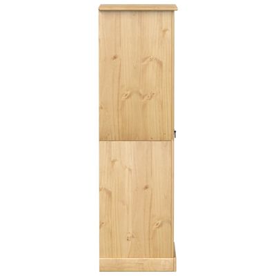 vidaXL Armadio Corona 55x50x170 cm in Legno Massello di Pino