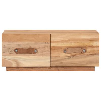 vidaXL Tavolino da Salotto 90x50x35 cm in Legno Massello di Recupero