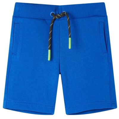 Pantaloncini per Bambini con Coulisse Blu 140