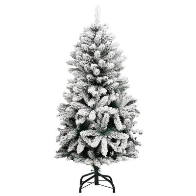 vidaXL Albero Natale Artificiale Incernierato con Neve Fioccata 120 cm