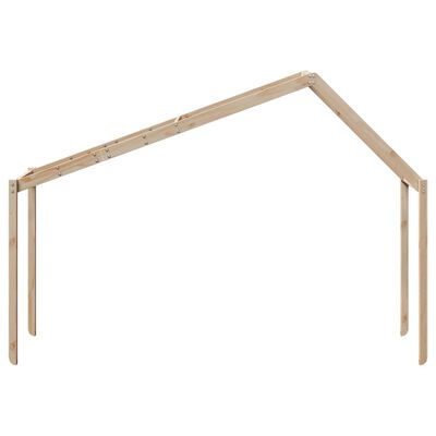 vidaXL Tetto per Letto Bambini 203x80,5x142 cm Legno Massello di Pino