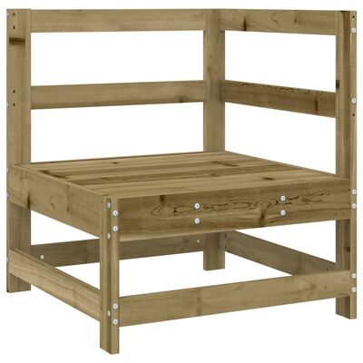 vidaXL Set Salotto da Giardino 6 pz in Legno Impregnato di Pino