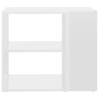 vidaXL Credenza Bianco Lucido 60x30x50 cm in Legno Multistrato