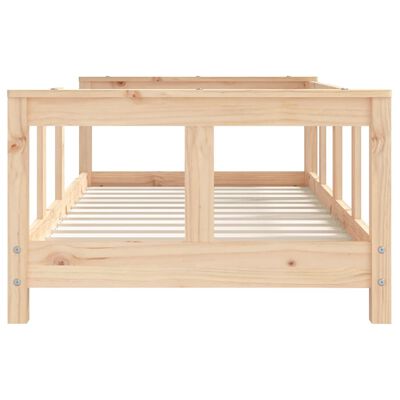 vidaXL Giroletto per Bambini 70x140 cm in Legno Massello di Pino