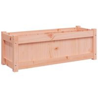 vidaXL Fioriera da Giardino 90x31x31 cm in Legno Massello di Douglas