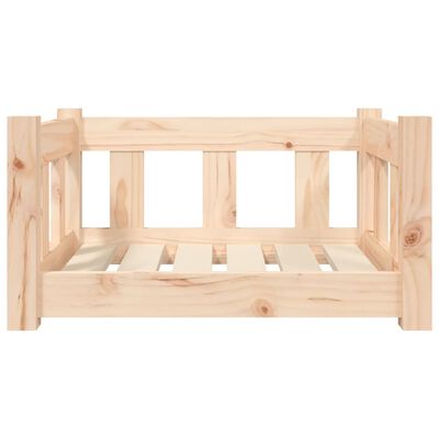 vidaXL Cuccia per Cani 55,5x45,5x28 cm in Legno Massello di Pino