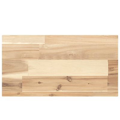 vidaXL Mensole da Parete 3 pz 40x20x4 cm Legno Acacia Non Trattato