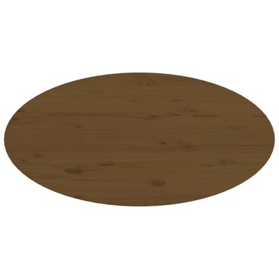 vidaXL Tavolino da Salotto Ambra 80x40x35 cm in Legno Massello di Pino