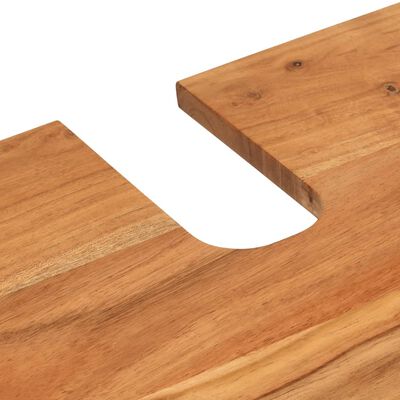 vidaXL Set Mobili da Bagno 3pz in Legno Massello di Acacia