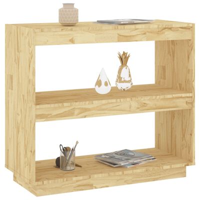 vidaXL Libreria 80x35x71 cm in Legno Massello di Pino