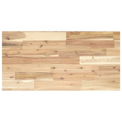 vidaXL Piano per Tavolo 60x40x2cm Rettangolare Legno Massello Acacia